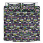 Colorful Geometric Native Navajo Print Duvet Cover Bedding Set