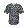 Colorful Geometric Native Navajo Print Men's Baseball Jersey