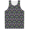 Colorful Geometric Native Navajo Print Men's Tank Top