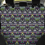 Colorful Geometric Native Navajo Print Pet Car Back Seat Cover