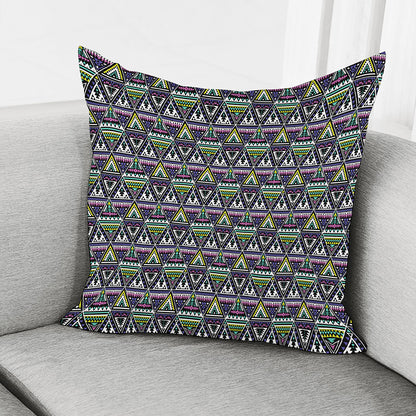 Colorful Geometric Native Navajo Print Pillow Cover