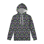 Colorful Geometric Native Navajo Print Pullover Hoodie