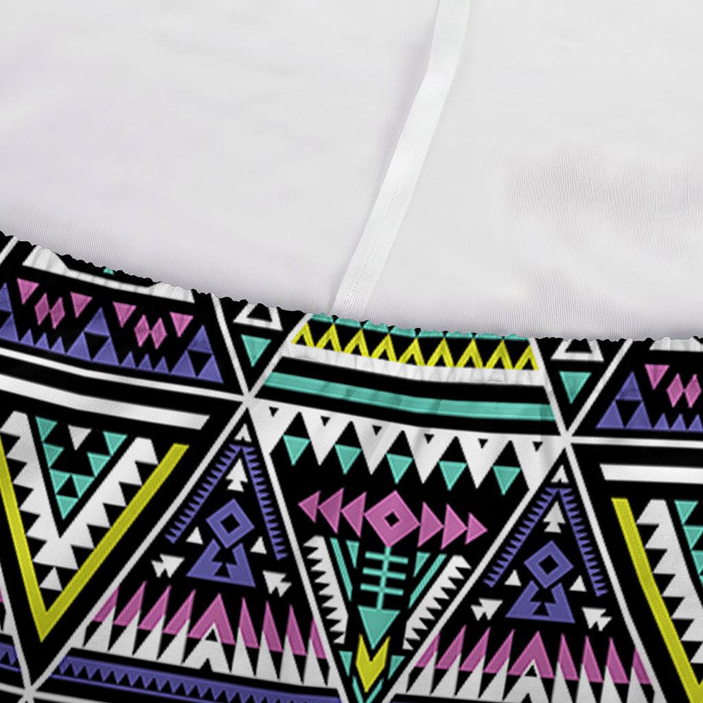 Colorful Geometric Native Navajo Print Sofa Cover