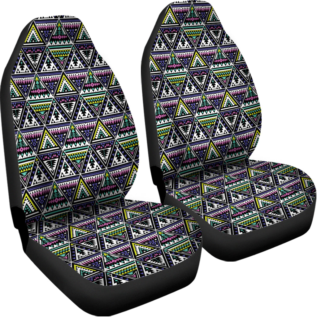 Colorful Geometric Native Navajo Print Universal Fit Car Seat Covers