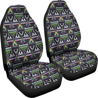 Colorful Geometric Native Navajo Print Universal Fit Car Seat Covers