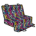 Colorful Geometric Tribal Pattern Print Pet Car Back Seat Cover