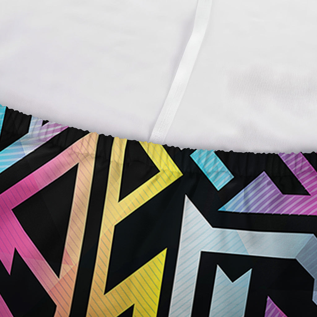 Colorful Geometric Tribal Pattern Print Sofa Cover