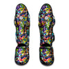 Colorful Graffiti Pattern Print Muay Thai Shin Guard