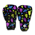 Colorful Grapes Pattern Print Boxing Gloves