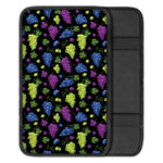 Colorful Grapes Pattern Print Car Center Console Cover