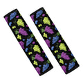 Colorful Grapes Pattern Print Car Seat Belt Covers