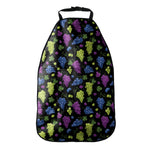 Colorful Grapes Pattern Print Car Seat Organizers