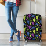 Colorful Grapes Pattern Print Luggage Cover