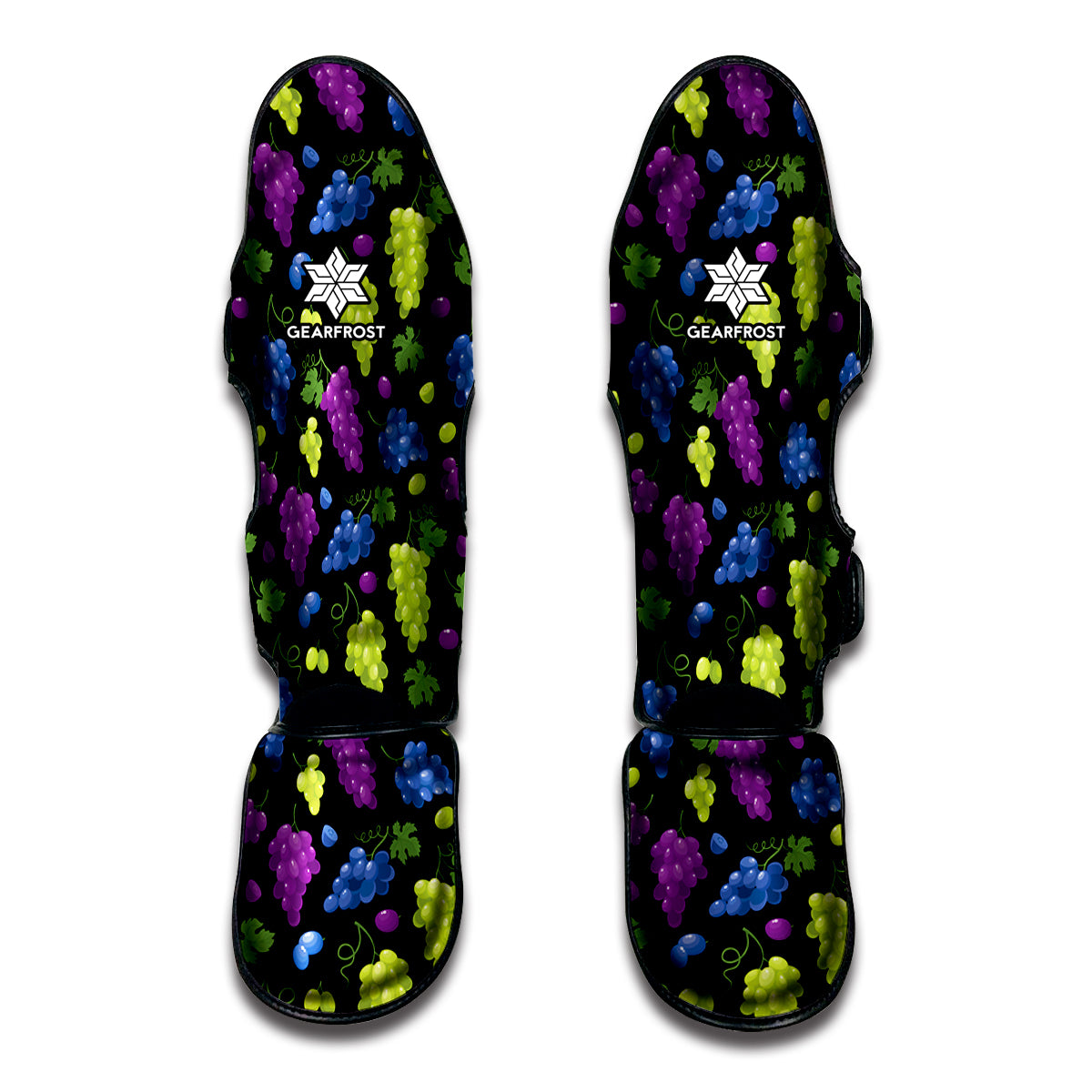 Colorful Grapes Pattern Print Muay Thai Shin Guard