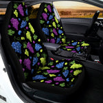 Colorful Grapes Pattern Print Universal Fit Car Seat Covers