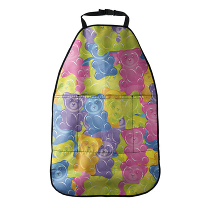 Colorful Gummy Bear Print Car Seat Organizers