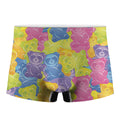 Colorful Gummy Bear Print Men's Boxer Briefs