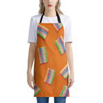 Colorful Gummy Print Apron