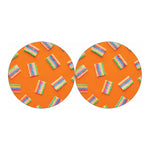 Colorful Gummy Print Car Coasters