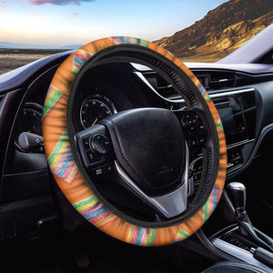 Colorful Gummy Print Car Steering Wheel Cover