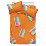 Colorful Gummy Print Duvet Cover Bedding Set