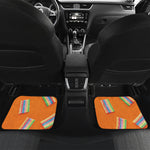 Colorful Gummy Print Front and Back Car Floor Mats