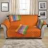 Colorful Gummy Print Loveseat Protector