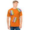 Colorful Gummy Print Men's T-Shirt