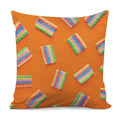 Colorful Gummy Print Pillow Cover