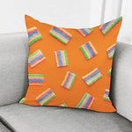 Colorful Gummy Print Pillow Cover