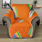 Colorful Gummy Print Recliner Protector