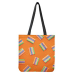 Colorful Gummy Print Tote Bag