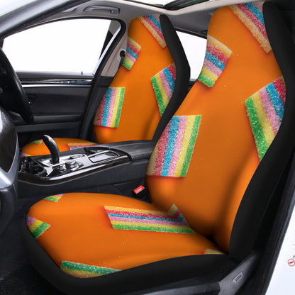 Colorful Gummy Print Universal Fit Car Seat Covers