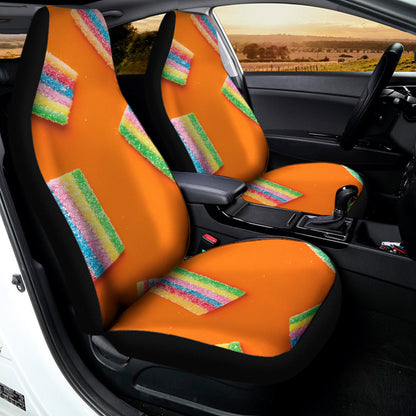 Colorful Gummy Print Universal Fit Car Seat Covers