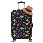Colorful Halloween Party Pattern Print Luggage Cover