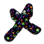 Colorful Halloween Party Pattern Print Muay Thai Shin Guard