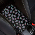 Colorful Hamsa Hand Print Car Center Console Cover