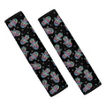 Colorful Hamsa Hand Print Car Seat Belt Covers