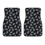 Colorful Hamsa Hand Print Front Car Floor Mats