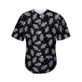 Colorful Hamsa Hand Print Men's Baseball Jersey