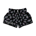 Colorful Hamsa Hand Print Muay Thai Boxing Shorts