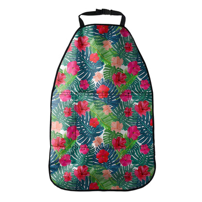 Colorful Hawaii Floral Pattern Print Car Seat Organizers