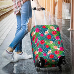 Colorful Hawaii Floral Pattern Print Luggage Cover GearFrost