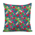 Colorful Hawaii Floral Pattern Print Pillow Cover