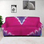 Colorful Heart Tie Dye Print Sofa Cover