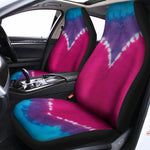 Colorful Heart Tie Dye Print Universal Fit Car Seat Covers