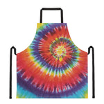 Colorful Hippie Tie Dye Print Apron