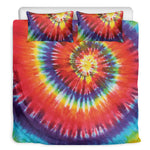 Colorful Hippie Tie Dye Print Duvet Cover Bedding Set