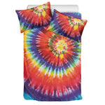 Colorful Hippie Tie Dye Print Duvet Cover Bedding Set