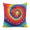 Colorful Hippie Tie Dye Print Pillow Cover